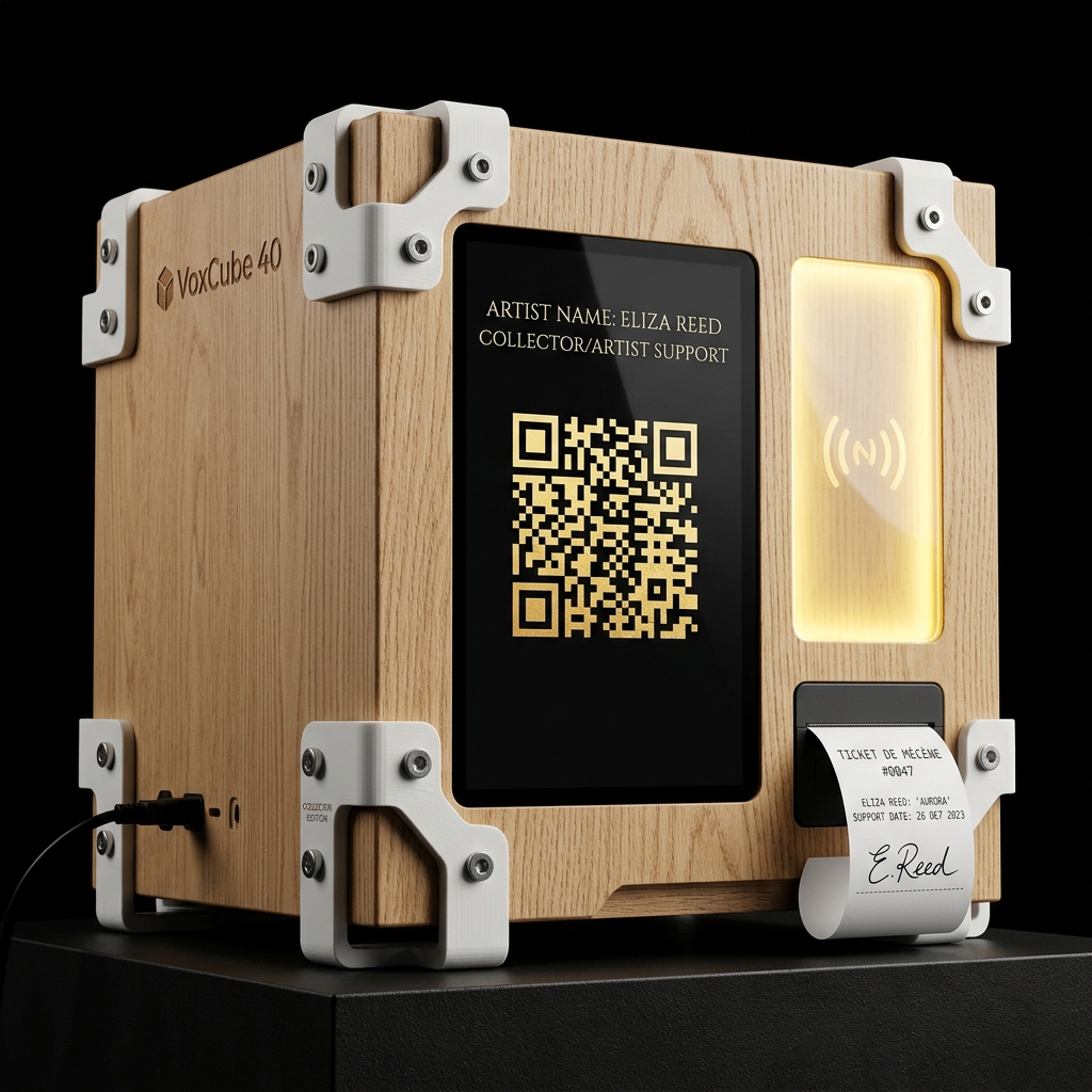 VoxCube Sur Mesure - Hardware de luxe personnalisable en chêne et acier