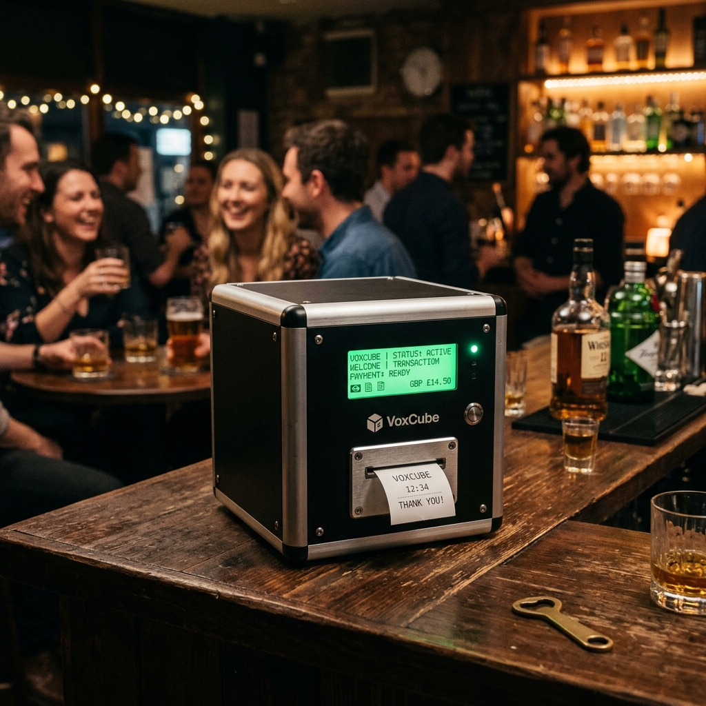 VoxCube dans un Bar